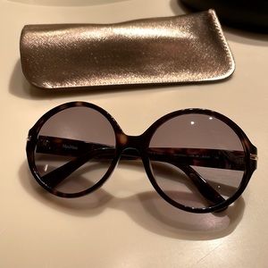 MAX MARA sunnies with case